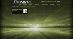 Desktop Screenshot of bozena.eu