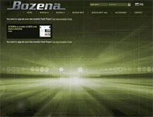 Tablet Screenshot of bozena.eu